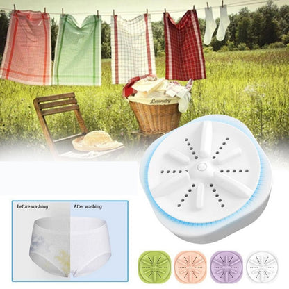 Portable Mini Turbo Switch Three-Speed Timing Washing Machine, Size: Vibration(White) - Washing Machines & Parts by buy2fix | Online Shopping UK | buy2fix