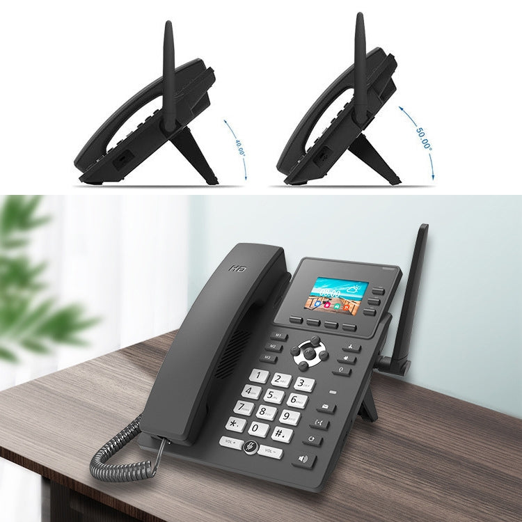 S01 Smart VOIP Network Phone 4G Full Netcom SIP Audio ConferenceBusiness Office Wireless Fixed Landline - Smart Rings / Smart Telephones by buy2fix | Online Shopping UK | buy2fix