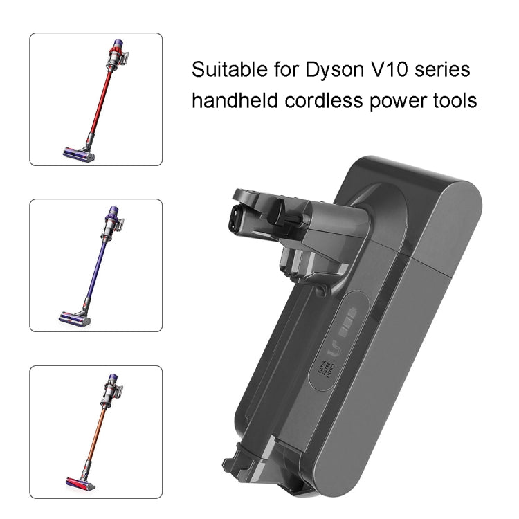 For Dyson V10 Series 25.2V Handheld Vacuum Cleaner Accessories Replacement Battery, Capacity: 3500mAh - Dyson Accessories by buy2fix | Online Shopping UK | buy2fix