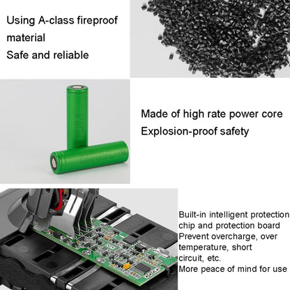 For Dyson V6 Series Handheld Vacuum Cleaner Battery Sweeper Spare Battery, Capacity: 1.5Ah - Dyson Accessories by buy2fix | Online Shopping UK | buy2fix