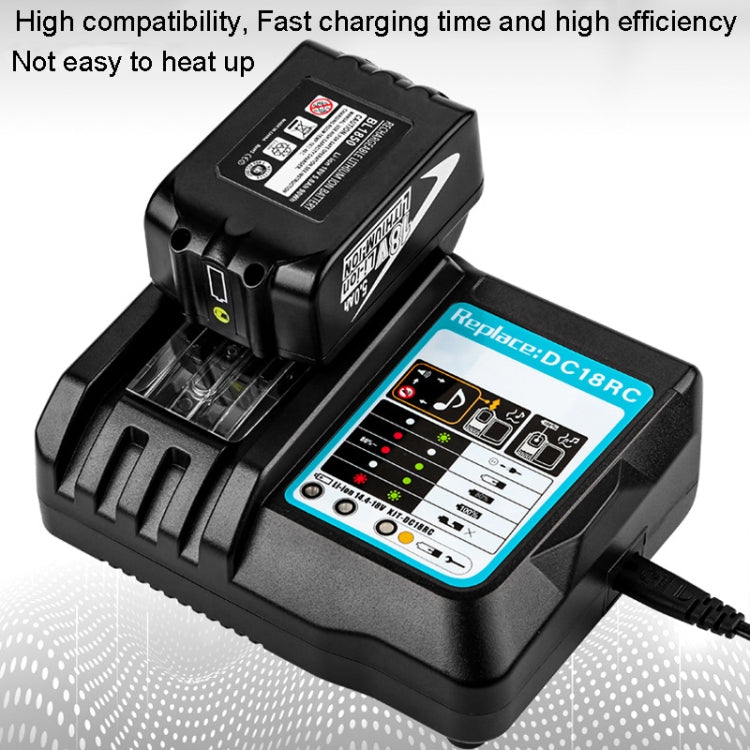 For Makit DC18RA / DC18RC 14.4V-18V Cordless Power Tool Battery Charger(AU Plug) - Electric Saws & Accessories by buy2fix | Online Shopping UK | buy2fix