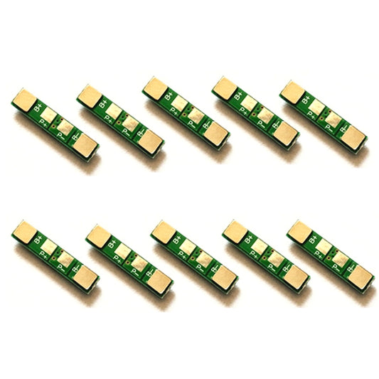 10pcs 3.7V Lithium Battery Protection Board Polymer Overcharge and Overdischarge Protection Board(As Show) - Sensor Module by buy2fix | Online Shopping UK | buy2fix
