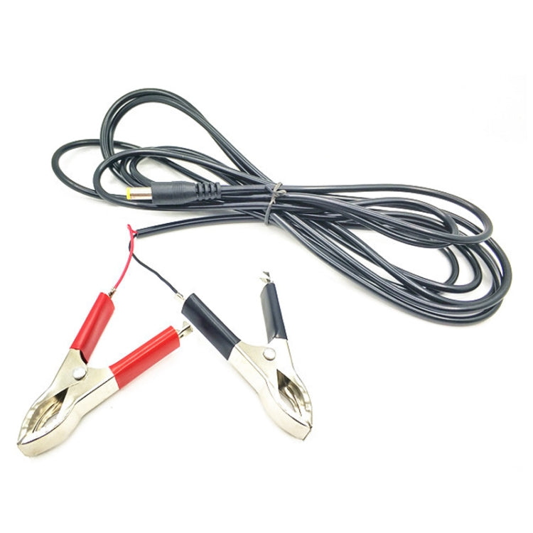 3m DC Battery Clip Line Male Head Rotary Crocodile Cable DC 12V/24V Universal Audio Connection Line - Booster Cable & Clip by buy2fix | Online Shopping UK | buy2fix