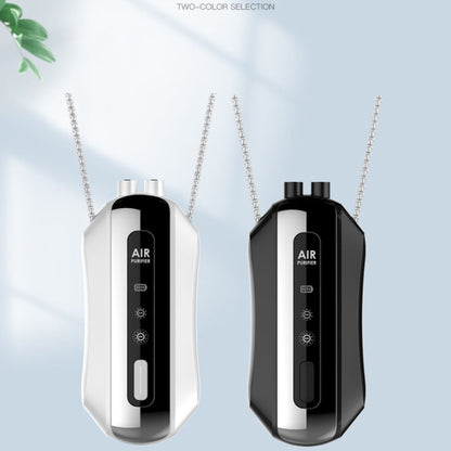 Portable Negative Ion Air Purifier Home Hanging Neck Purifier, Style: Rope Style (Black) - Air Purifiers & Parts by buy2fix | Online Shopping UK | buy2fix