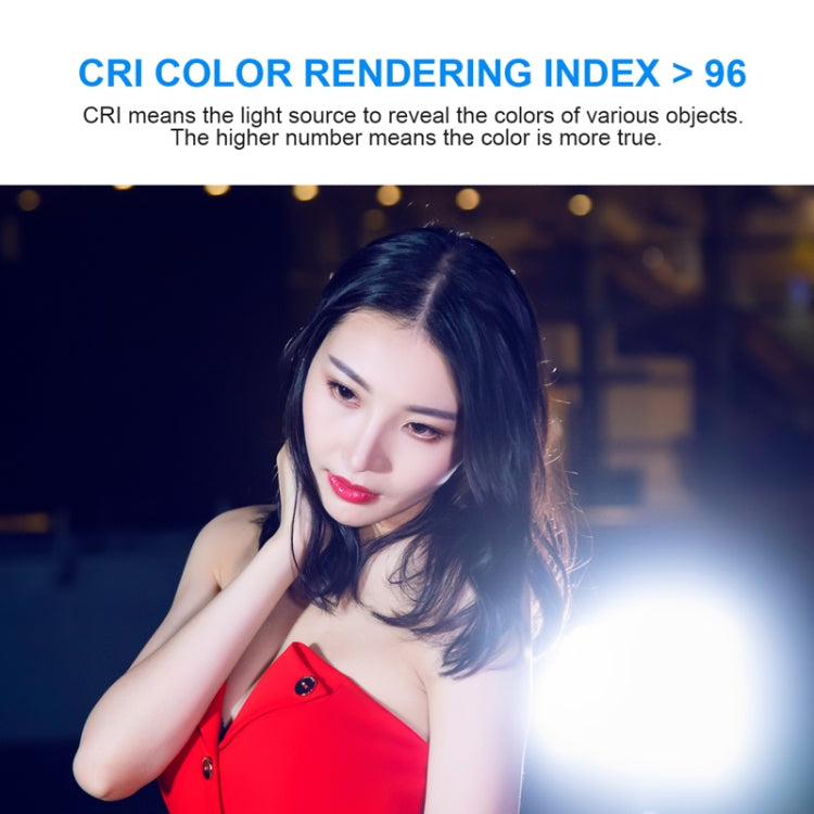 Pixel P50 Dual Color Temperature Flat Panel Fill Light 45W Soft Outdoor Shooting Fill Light For Straight Photography(Lamp+UK Plug Adapter) -  by Pixel | Online Shopping UK | buy2fix