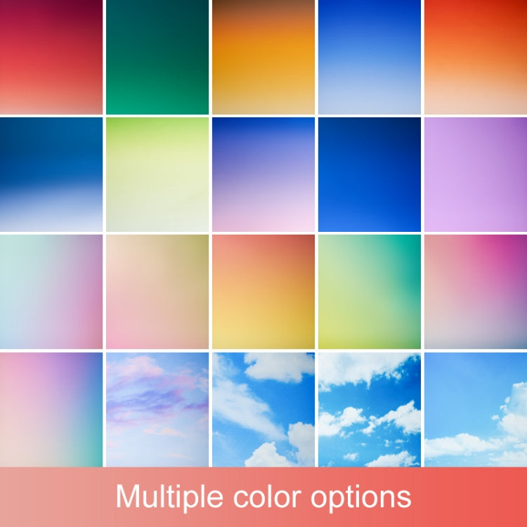 104x144cm Gradient Background Paper Photography Portrait Photo Props(Blue Sky) - Gradient Color by buy2fix | Online Shopping UK | buy2fix