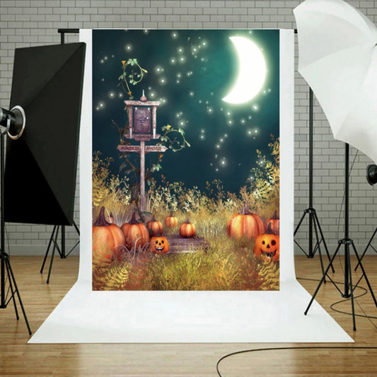 1.25x0.8m Holiday Party Photography Background Halloween Decoration Hanging Cloth, Style: WS-167 - Cartoon by buy2fix | Online Shopping UK | buy2fix