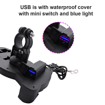 Motorcycle Sunshade Rainproof Mobile Phone Holder, Shape: Mirror Holder  No Charge - Holder by buy2fix | Online Shopping UK | buy2fix