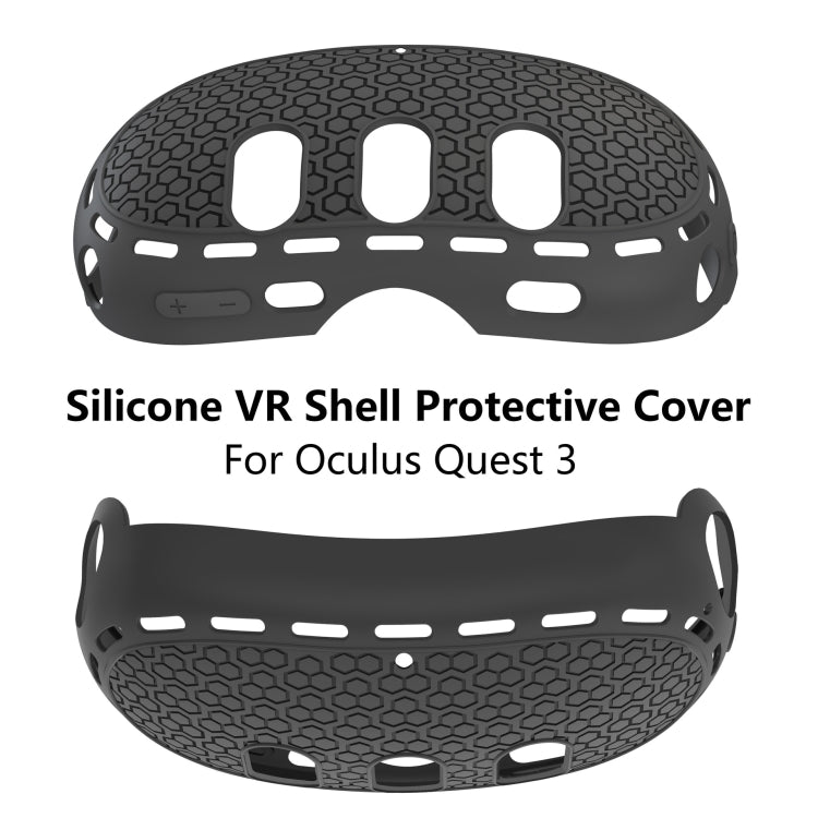 For Meta Quest 3 VR Host Silicone Protective Case Smart Device Accessories(Starlight) - VR Accessories by buy2fix | Online Shopping UK | buy2fix