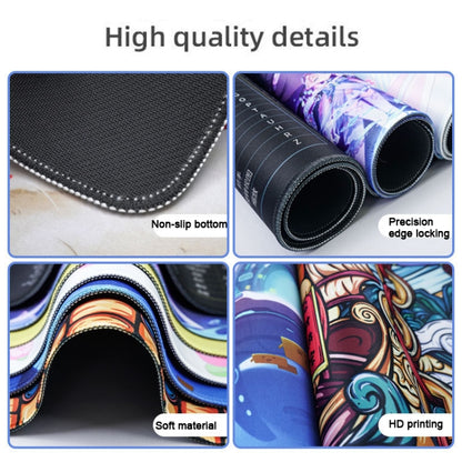 Large Abstract Mouse Pad Gamer Office Computer Desk Mat, Size: 400 x 900 x 2mm(Abstract Fluid 23) - Mouse Pads by buy2fix | Online Shopping UK | buy2fix