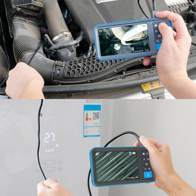 Teslong MS450 8mm Dual Lens HD 4.5 Inch Large Screen Borescope Auto Repair Tool -  by Teslong | Online Shopping UK | buy2fix