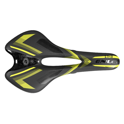 ENLEE E-ZD310 Bicycle Shockproof Cushion Outdoor Cycling Mountain Bike Saddle(Fluorescent Yellow) - Bicycle Saddle by ENLEE | Online Shopping UK | buy2fix