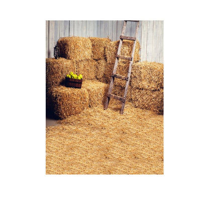 1.5m x 2.1m Straw Pile Wheat Field Scene Newborn Photo Photography Background Cloth - Camera Accessories by buy2fix | Online Shopping UK | buy2fix