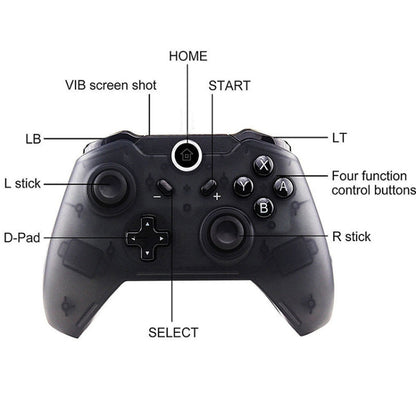 Wireless Gamepad Game joystick Controller For Nintendo Switch Pro Host Bluetooth controller Support Somatosensory Vibration - Gamepads by buy2fix | Online Shopping UK | buy2fix