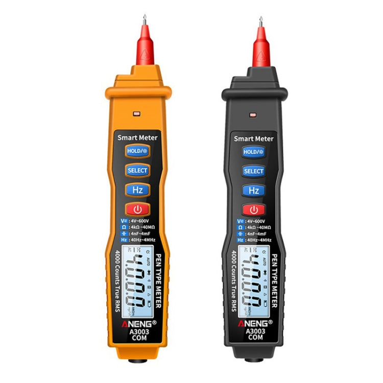 ANENG A3003 Multi-Function Pen-Type High-Precision Smart Multimeter(Orange) - Consumer Electronics by ANENG | Online Shopping UK | buy2fix