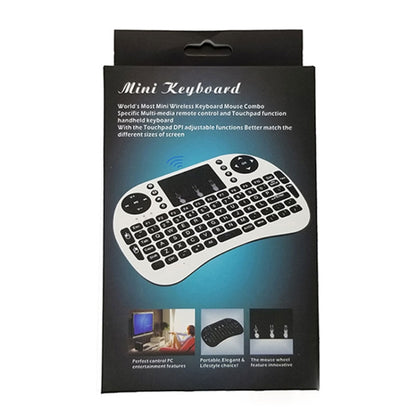 Support Language: Russian i8 Air Mouse Wireless Backlight Keyboard with Touchpad for Android TV Box & Smart TV & PC Tablet & Xbox360 & PS3 & HTPC/IPTV - MINI PC Accessories & Gadgets by buy2fix | Online Shopping UK | buy2fix