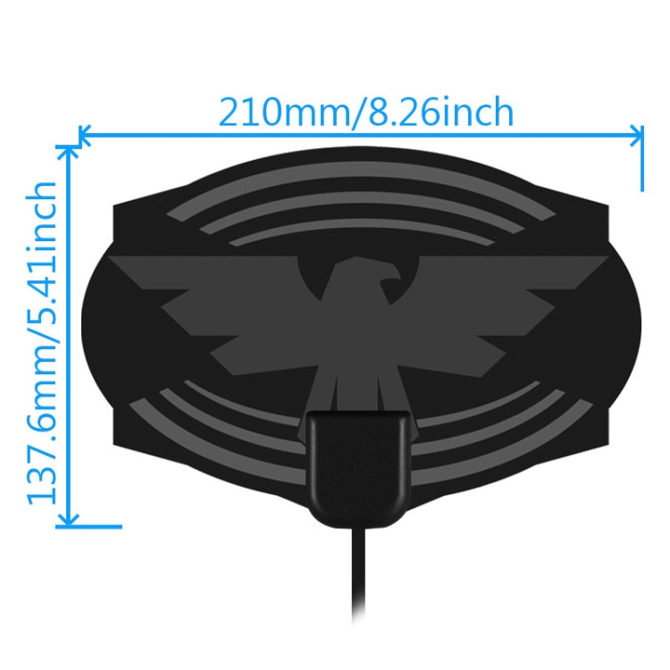 MYC-HDTV049 25dB 4K HDTV Antenna, Reception Range: 150 Miles - Consumer Electronics by buy2fix | Online Shopping UK | buy2fix