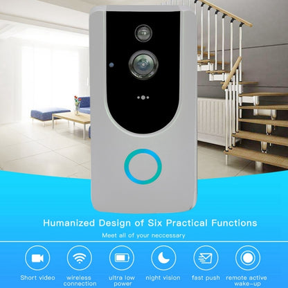 M2 720P Smart WIFI Video Visual Doorbell,Support Mobile Phone Remote Monitoring & Night Vision (Grey) - Security by buy2fix | Online Shopping UK | buy2fix