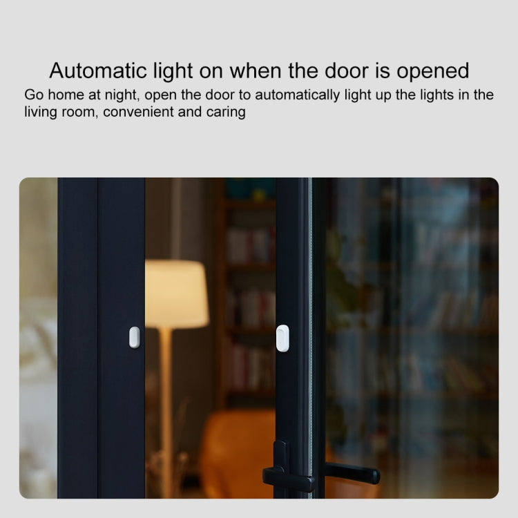 Original Xiaomi Youpin qingping Door and Window Opening and Closing Sensor, Need to be used with CA1001(White) - Security by Xiaomi | Online Shopping UK | buy2fix