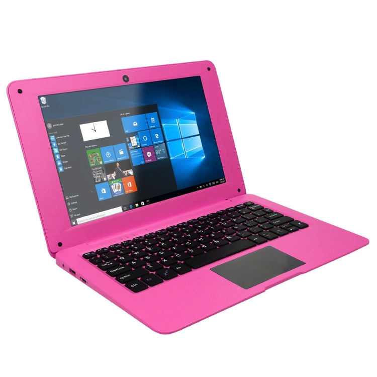 3350 10.1 inch Laptop, 6GB+64GB, Windows 10 OS, Intel Celeron N3350 Dual Core CPU 1.1-2.4Ghz, Support & Bluetooth & WiFi & HDMI, EU Plug(Pink) - Others by buy2fix | Online Shopping UK | buy2fix