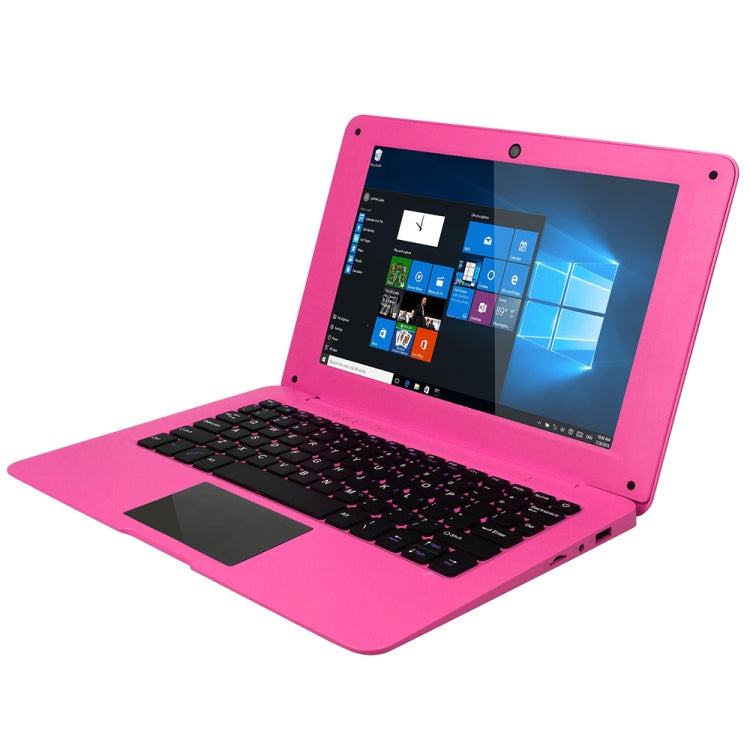 3350 10.1 inch Laptop, 6GB+64GB, Windows 10 OS, Intel Celeron N3350 Dual Core CPU 1.1-2.4Ghz, Support & Bluetooth & WiFi & HDMI, EU Plug(Pink) - Others by buy2fix | Online Shopping UK | buy2fix