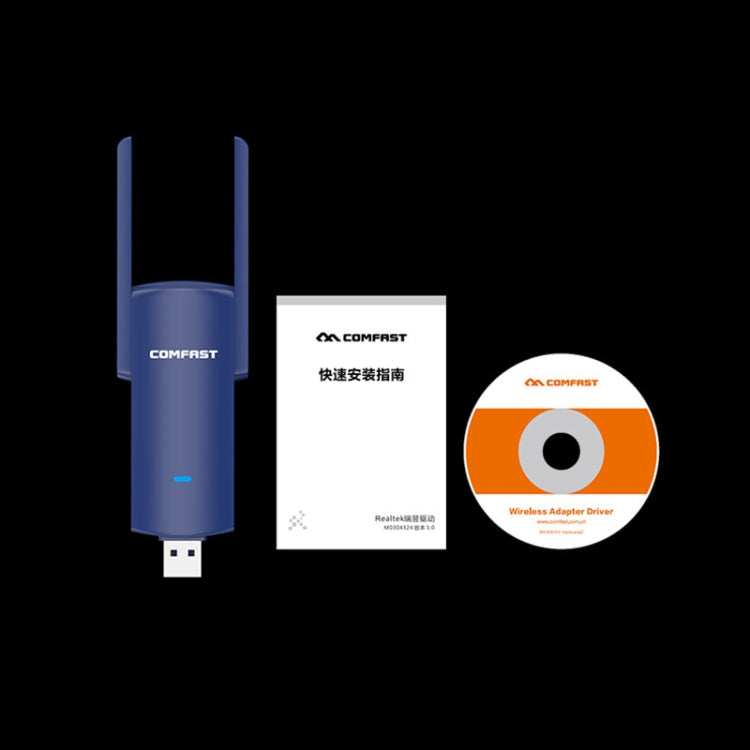 COMFAST CF-927B 1300Mbps Dual-band Bluetooth Wifi USB Network Adapter - USB Network Adapter by COMFAST | Online Shopping UK | buy2fix