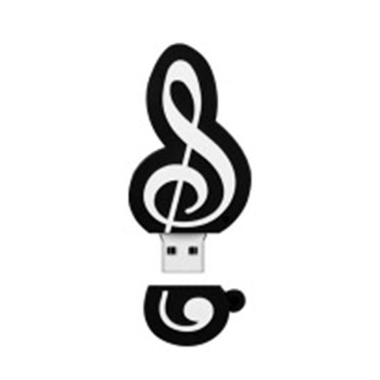 MicroDrive 4GB USB 2.0 Music Note U Disk - USB Flash Drives by MicroDrive | Online Shopping UK | buy2fix