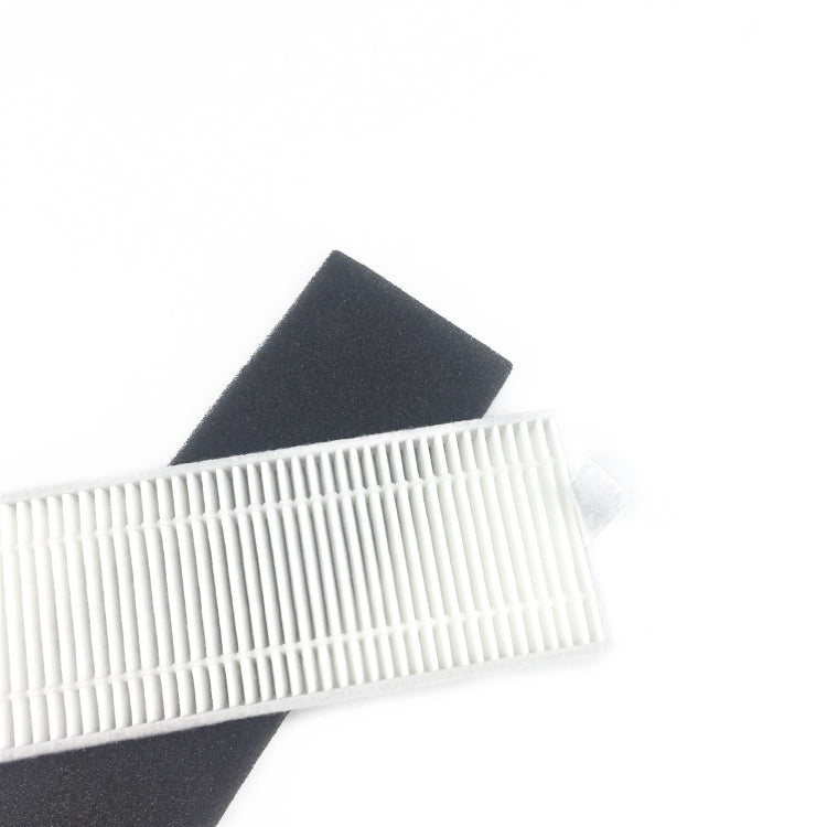 XI268 10 PCS I259 Filter+ G101 Small Black Brush for ILIFE A7 A9 - Consumer Electronics by buy2fix | Online Shopping UK | buy2fix